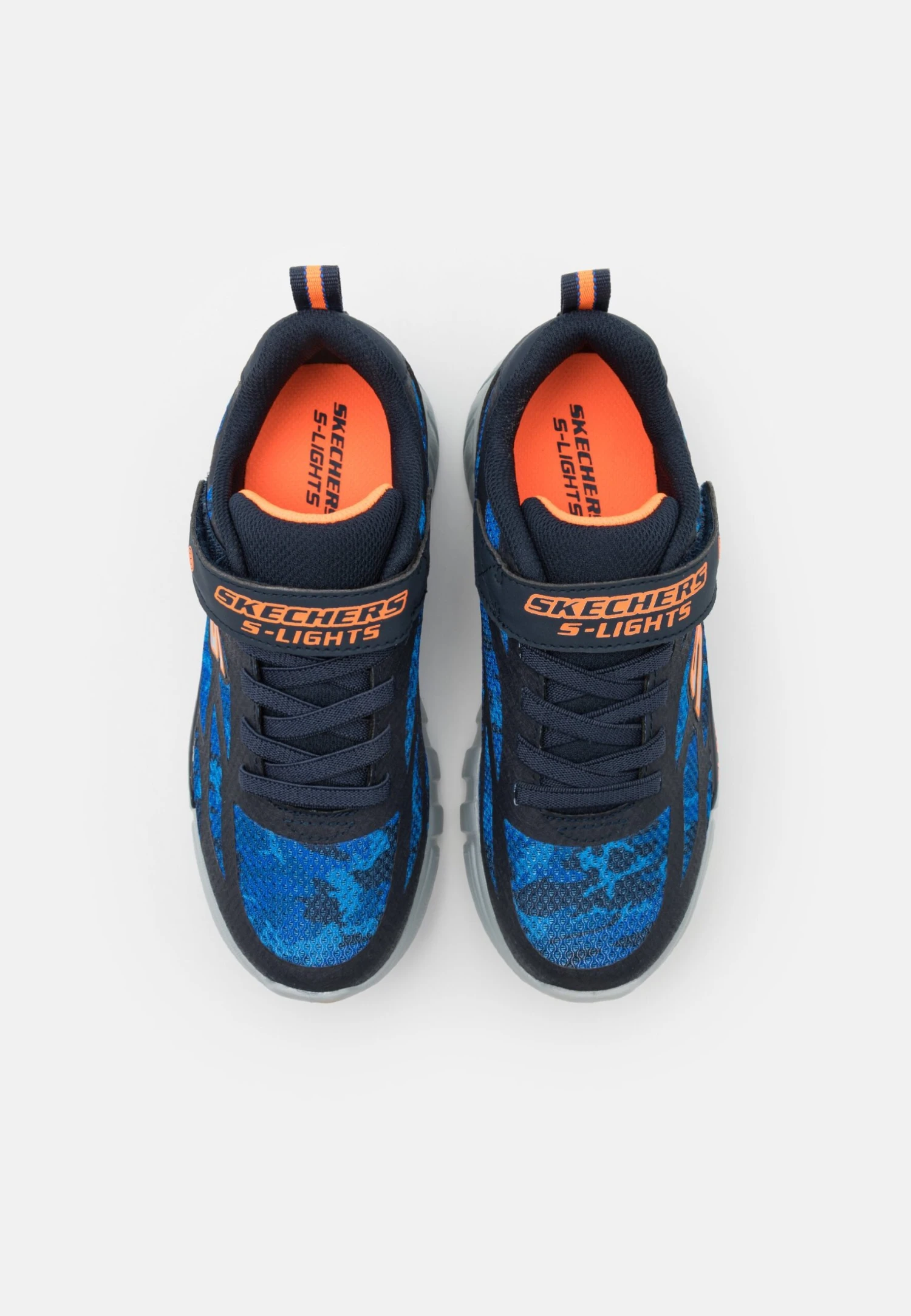 Skechers Flex Glow - Sneakers Laag - Navy/Blue/Orange 6 Skechers Flex Glow - Sneakers Laag - Navy/Blue/Orange - Afbeelding 4