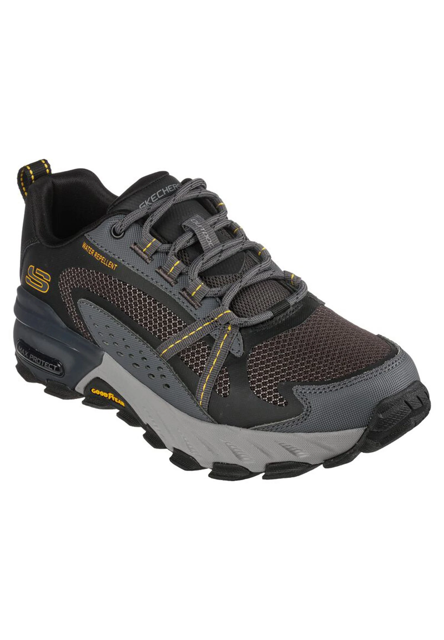 Skechers Max Protect - Sneakers Laag - Black/Charcoal 5 Skechers Max Protect - Sneakers Laag - Black/Charcoal - Afbeelding 3