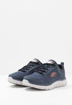 Track - Sneakers Laag - Navy/Orange -Skechers 0487fdf1123f4c62b6ff8fd9d586e7bf