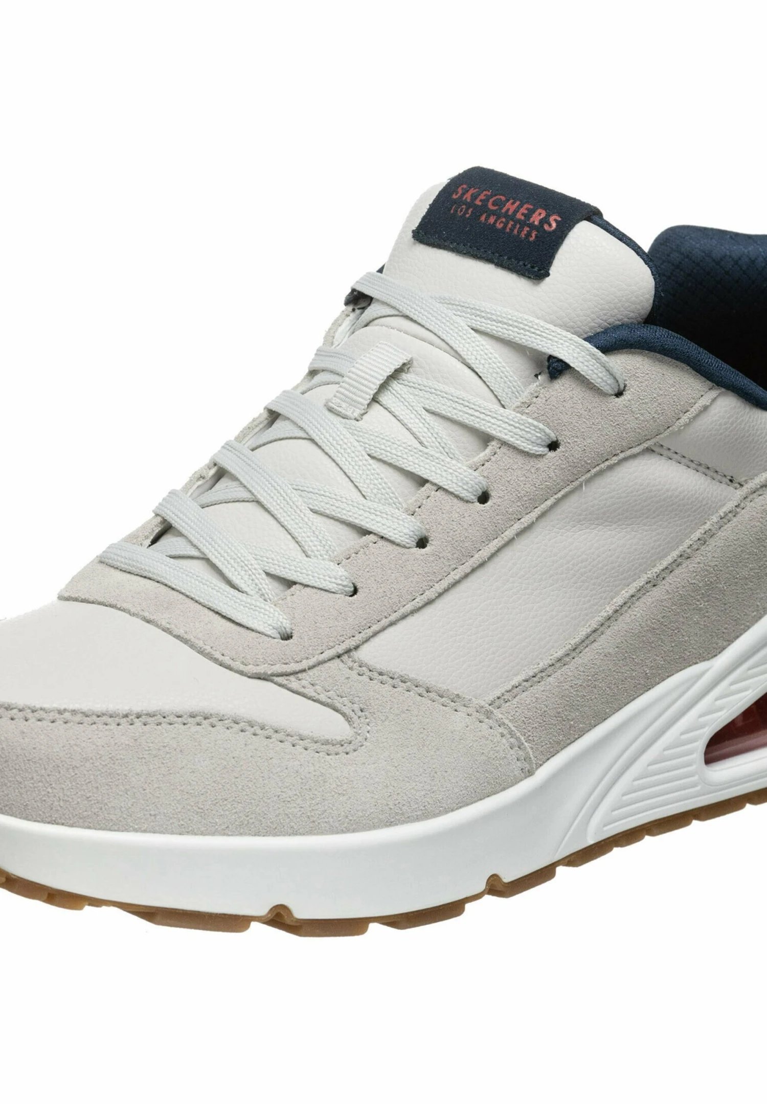 Skechers Sneakers Laag - Off White Leather Pu Trim 4 Skechers Sneakers Laag - Off White Leather Pu Trim - Afbeelding 2