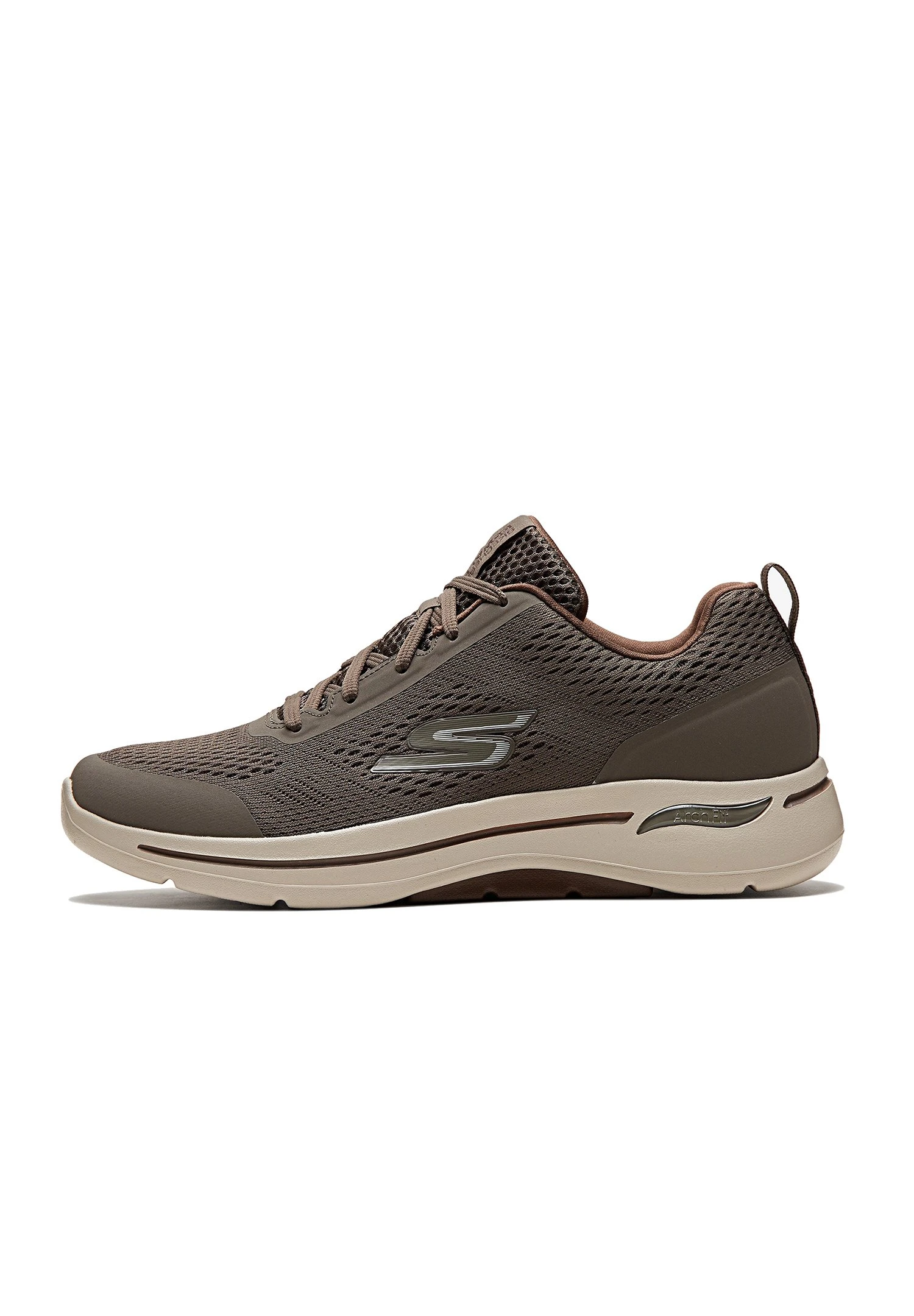 Skechers Go Walk Arch Fit - Sneakers Laag - Taupe Tpe 3 Skechers Go Walk Arch Fit - Sneakers Laag - Taupe Tpe