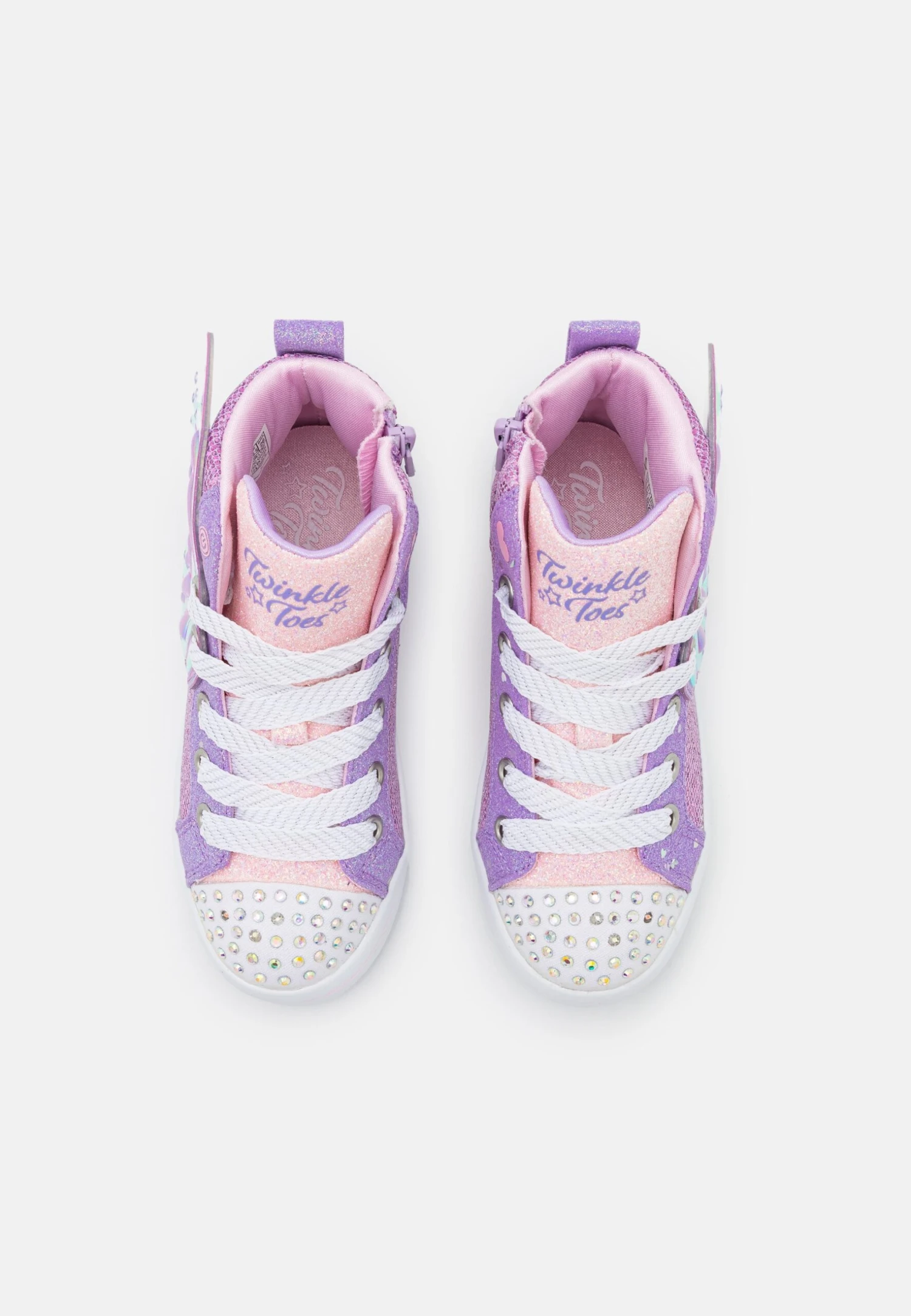 Skechers Twi-Lites 2.0 - Sneakers Hoog - Lavender/Multi-Coloured/Light Pink 6 Skechers Twi-Lites 2.0 - Sneakers Hoog - Lavender/Multi-Coloured/Light Pink - Afbeelding 4