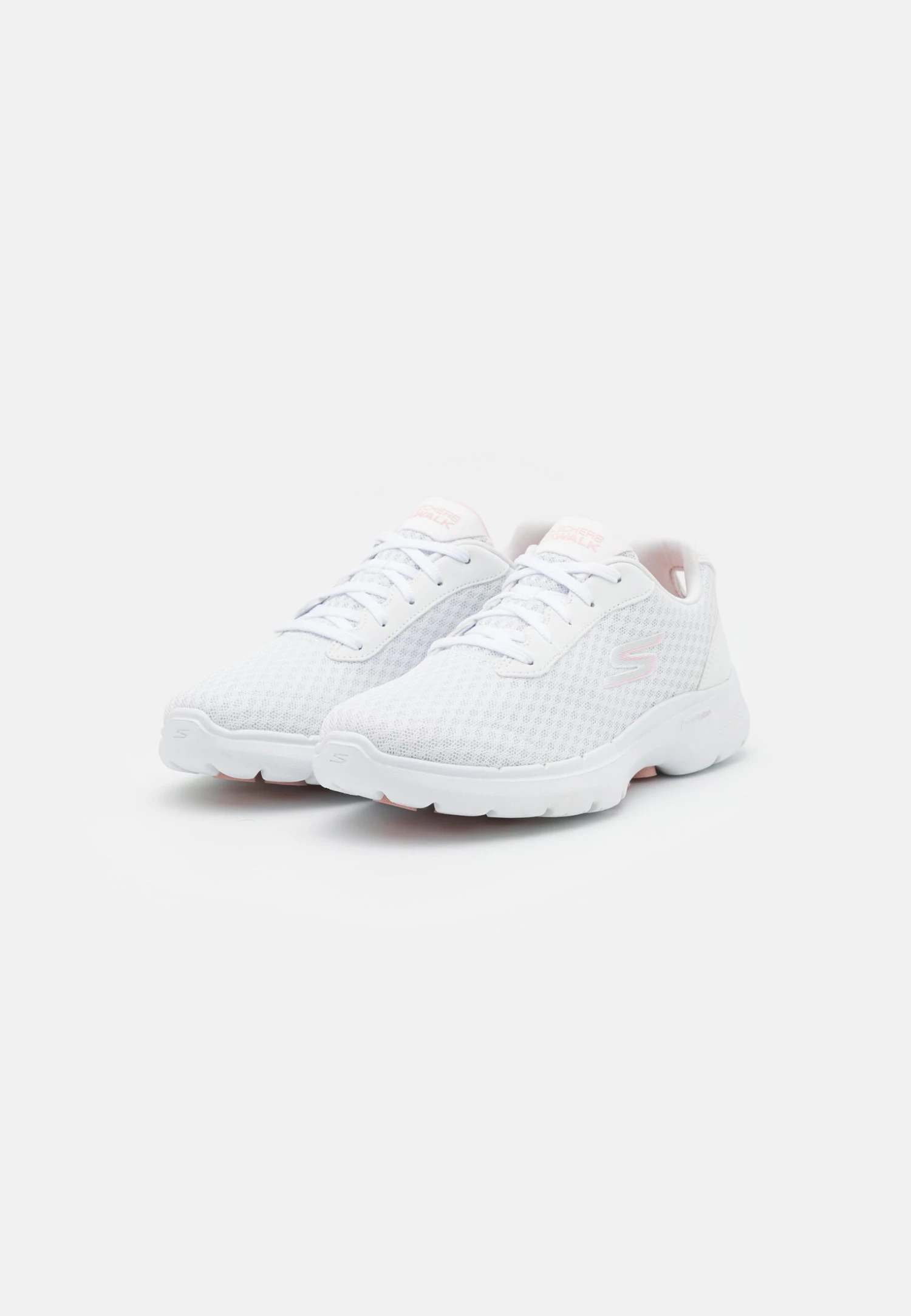 Go Walk 6 - Sportieve Wandelschoenen - White/Pink 4 Go Walk 6 - Sportieve Wandelschoenen - White/Pink - Afbeelding 2