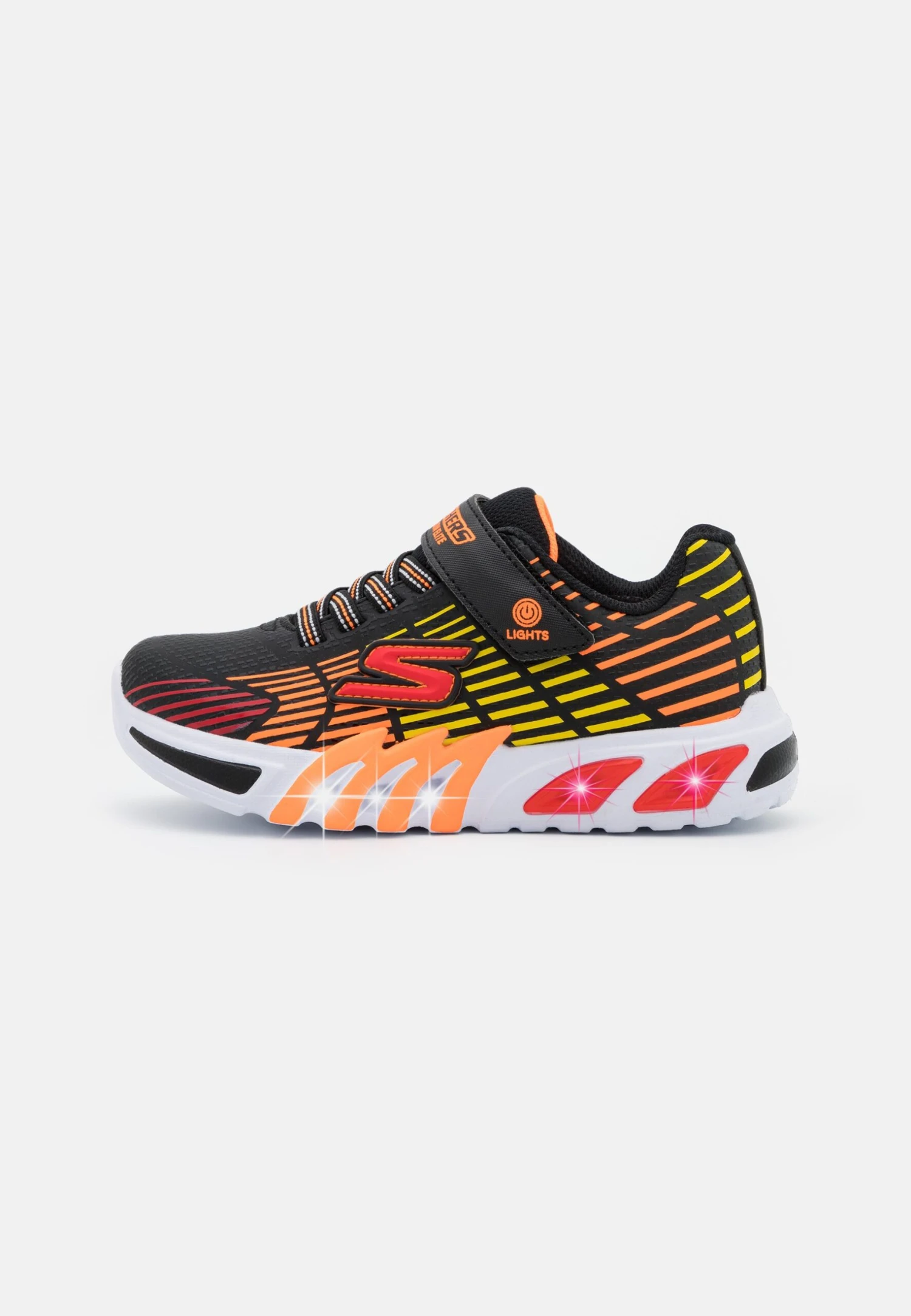 Skechers Flex-Glow Elite - Sneakers Laag - Black/Orange/Yellow/Red 3 Skechers Flex-Glow Elite - Sneakers Laag - Black/Orange/Yellow/Red