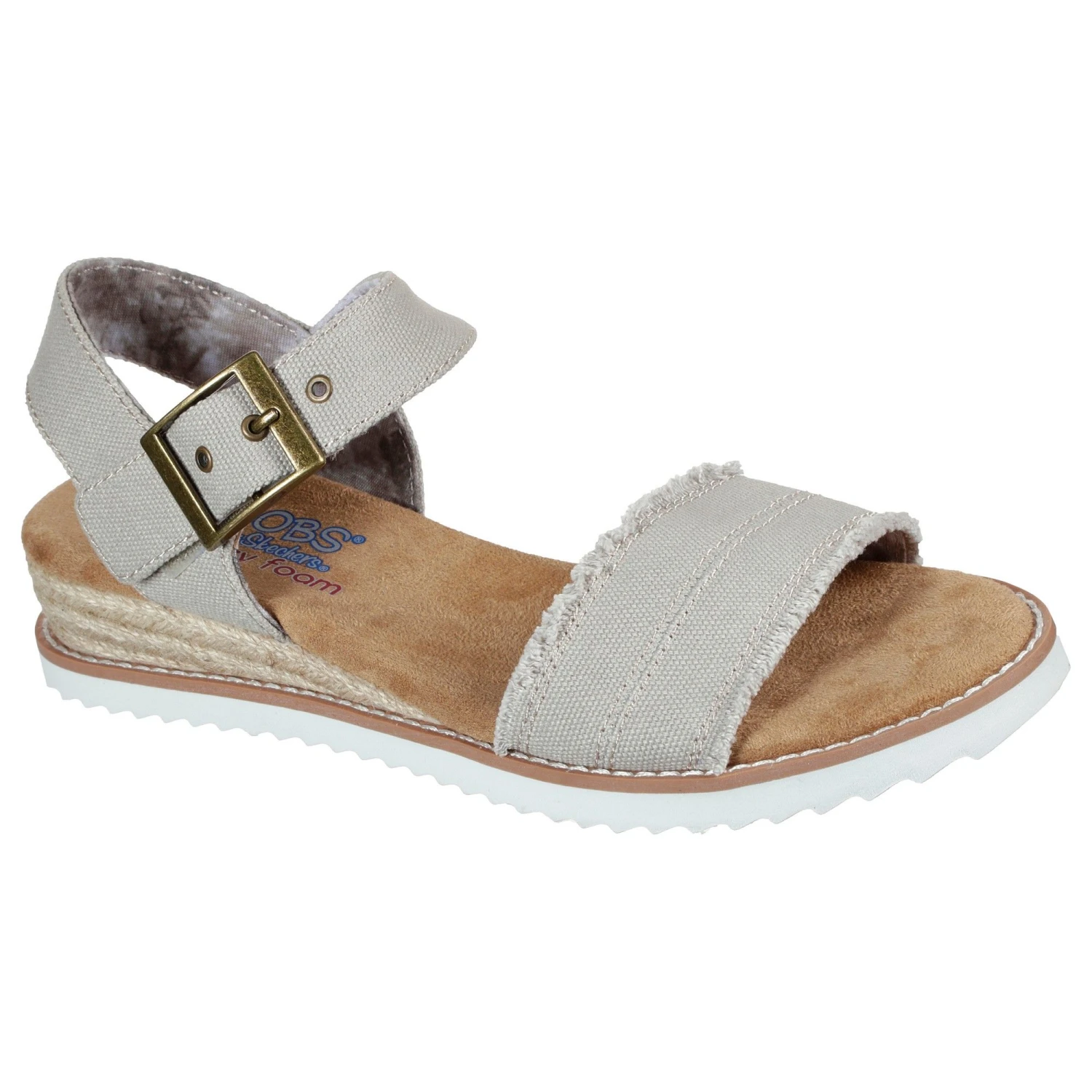 Skechers BOBS Desert Kiss - Adobe Princess Sandalen Dames Taupe 5 Skechers BOBS Desert Kiss - Adobe Princess Sandalen Dames Taupe - Afbeelding 3