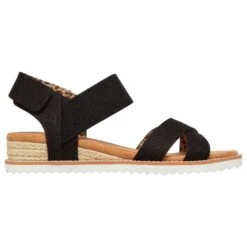 Skechers BOBS Desert Kiss - Secret Picnic Sandalen Dameszwart