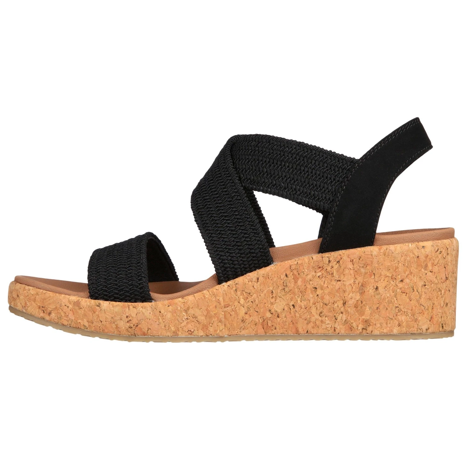 Skechers Arch Fit Beverlee - Love Stay Sandalen Dames Zwart 4 Skechers Arch Fit Beverlee - Love Stay Sandalen Dames Zwart - Afbeelding 2