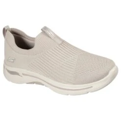 Skechers GO WALK Arch Fit 124409 Vrijetijdsschoenen Dames Taupe -Skechers 146643 800 03