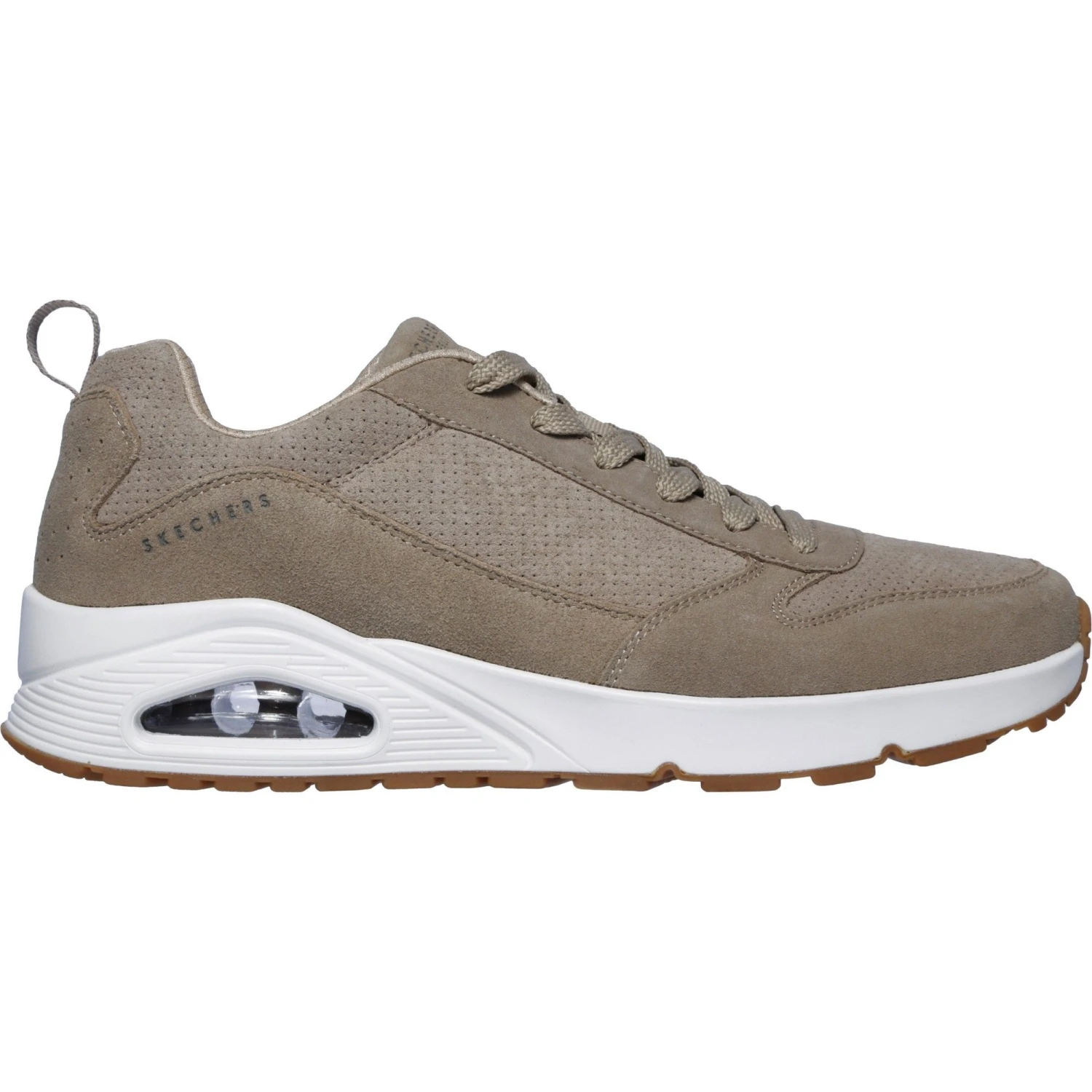 Skechers Uno 52456 Vrijetijdsschoenen Heren Taupe 3 Skechers Uno 52456 Vrijetijdsschoenen Heren Taupe