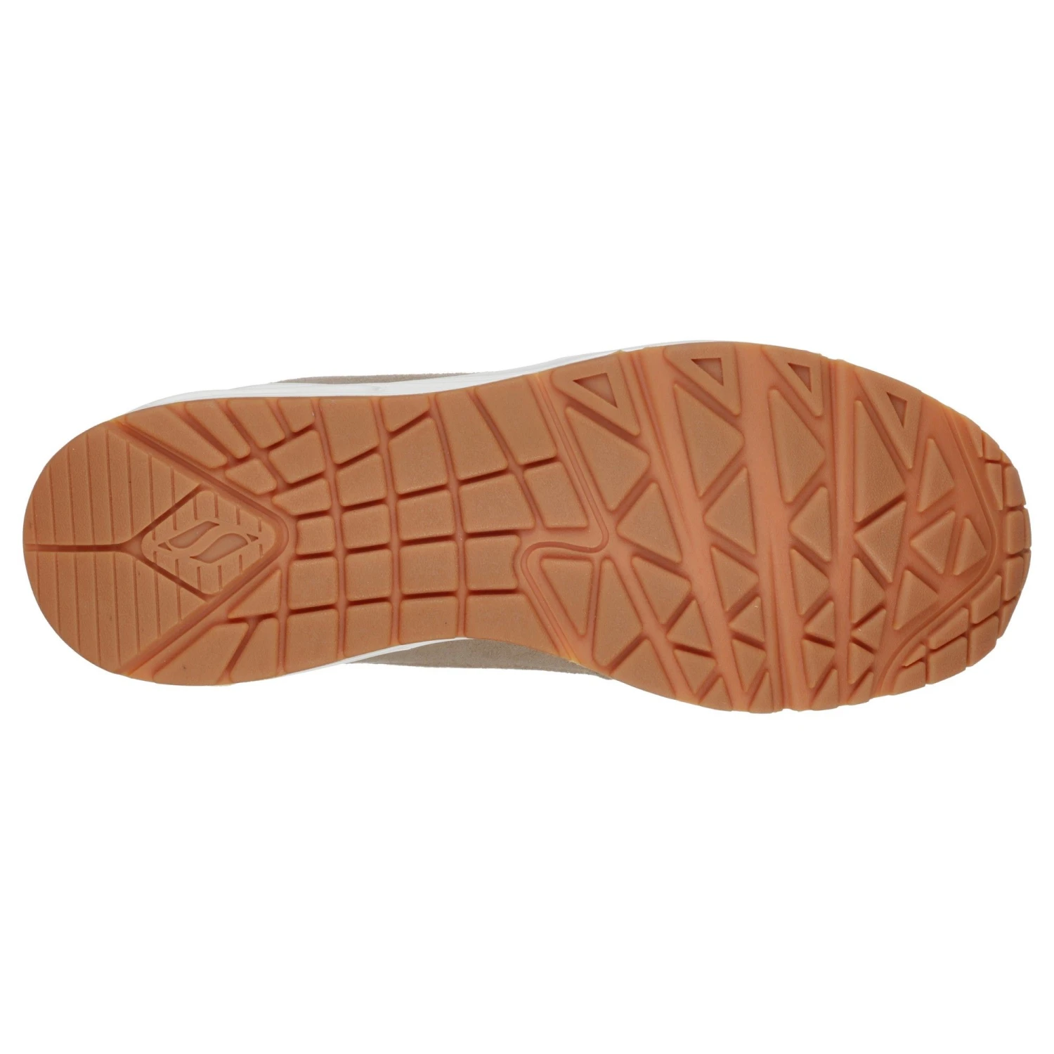 Skechers Uno 52456 Vrijetijdsschoenen Heren Taupe 7 Skechers Uno 52456 Vrijetijdsschoenen Heren Taupe - Afbeelding 5