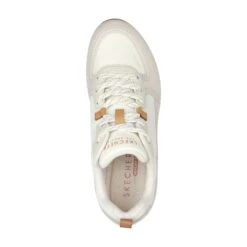 Skechers Uno - Layover 155356 Vrijetijdsschoenen Dames Gebroken Wit -Skechers 146661 100 04