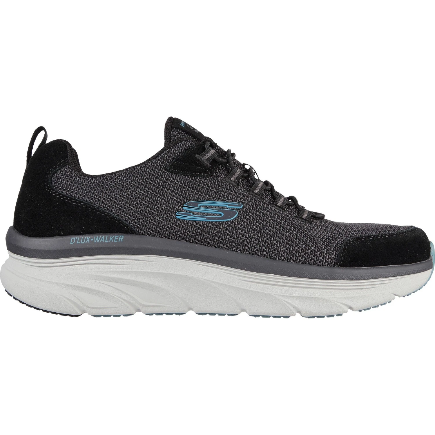 Skechers D'Lux Walker 232263 Vrijetijdsschoenen Heren Zwart 3 Skechers D'Lux Walker 232263 Vrijetijdsschoenen Heren Zwart