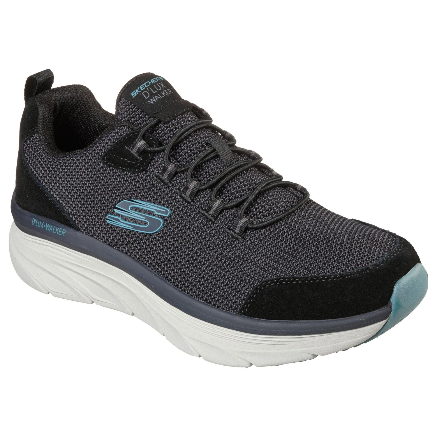 Skechers D'Lux Walker 232263 Vrijetijdsschoenen Heren Zwart 5 Skechers D'Lux Walker 232263 Vrijetijdsschoenen Heren Zwart - Afbeelding 3