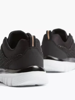 Skechers Zwarte Slip-on Sneaker Memory Foam 11 Skechers Zwarte Slip-on Sneaker Memory Foam -Skechers 1735220 H4