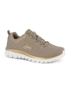 Skechers Taupe Graceful - Lavishly Irrestibl -Skechers 1836717 H6