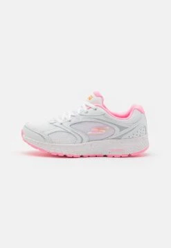 Go Run Consistent Lace Up - Hardloopschoenen Neutraal - White/Pink