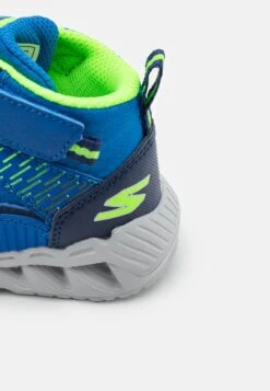 Skechers Exposed Sidewall Lights - Sneakers Hoog - Blue/Navy/Lime -Skechers 198696afbe8642dea94f00be5344f517
