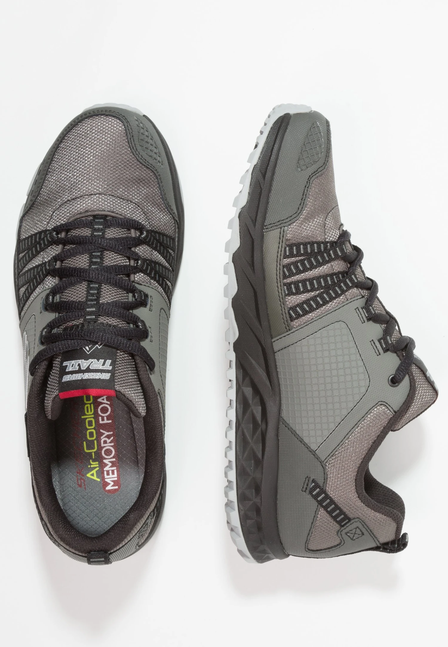 Skechers Escape Plan - Sneakers Laag - Charcoal/Black 4 Skechers Escape Plan - Sneakers Laag - Charcoal/Black - Afbeelding 2