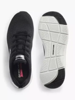 Skechers Zwarte Arch Comfort Natural Flutter -Skechers 2020890 H4