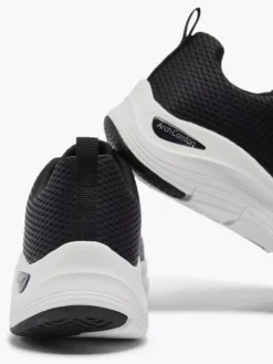 Skechers Zwarte Arch Comfort Natural Flutter -Skechers 2020890 H5