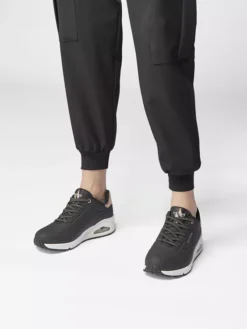 Skechers Zwarte Sneaker Memory Foam -Skechers 2022139 H10