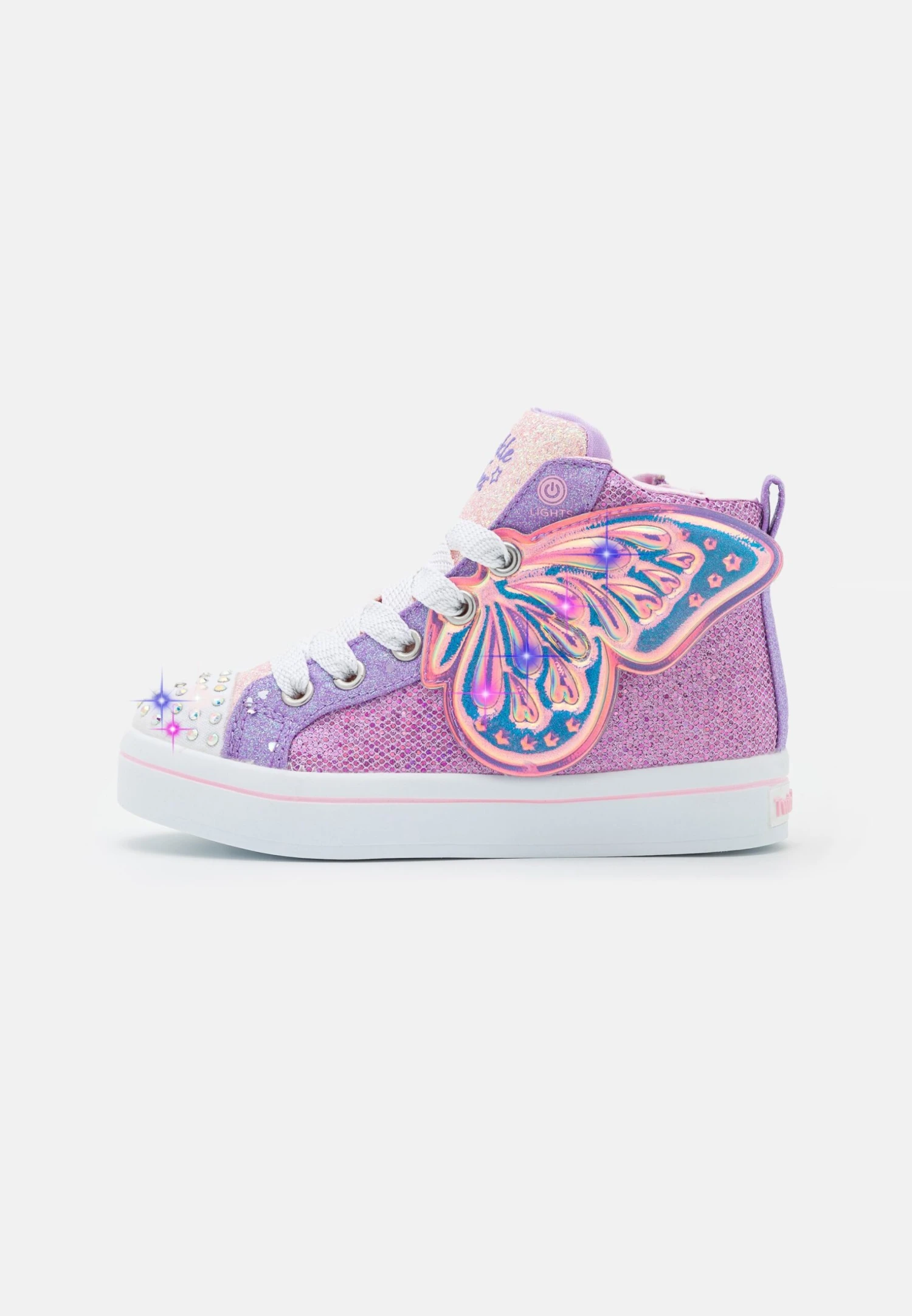 Skechers Twi-Lites 2.0 - Sneakers Hoog - Lavender/Multi-Coloured/Light Pink 3 Skechers Twi-Lites 2.0 - Sneakers Hoog - Lavender/Multi-Coloured/Light Pink