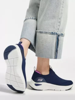 Skechers Donkerblauwe Arch Comfort - Varla -Skechers 2145042 H10