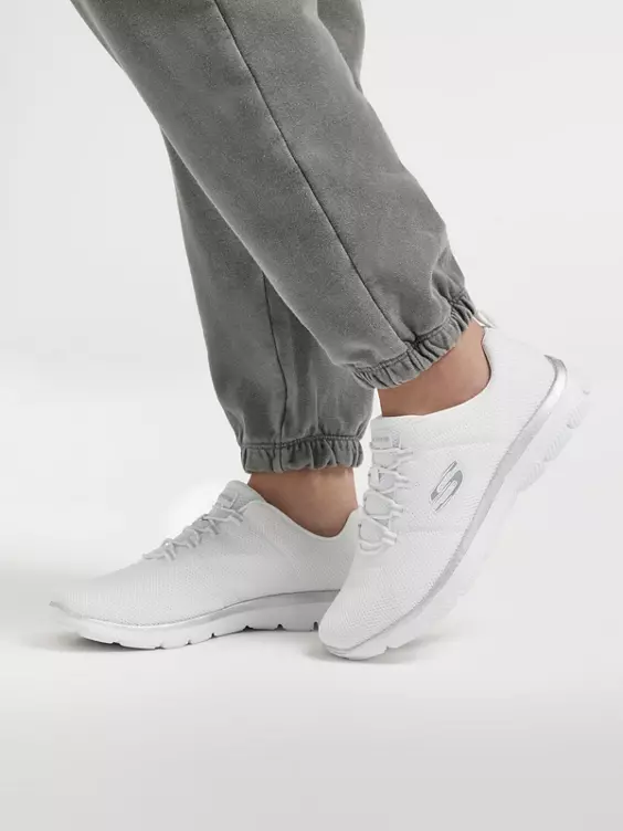 Skechers Witte Pure Genius - Optimistic Mix 9 Skechers Witte Pure Genius - Optimistic Mix - Afbeelding 7