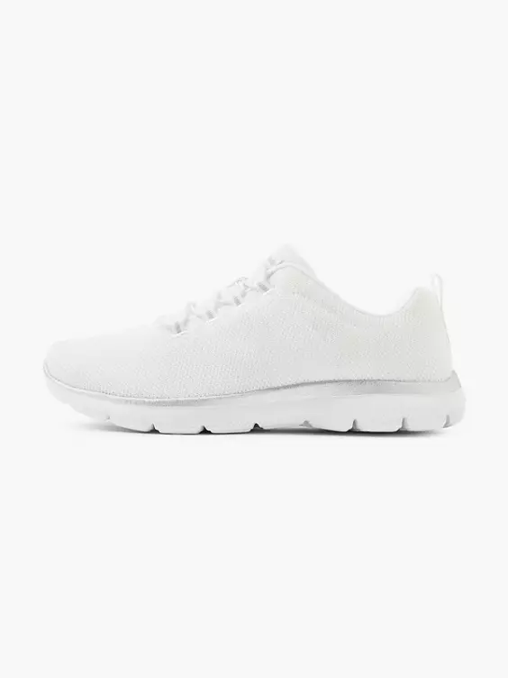 Skechers Witte Pure Genius - Optimistic Mix 4 Skechers Witte Pure Genius - Optimistic Mix - Afbeelding 2