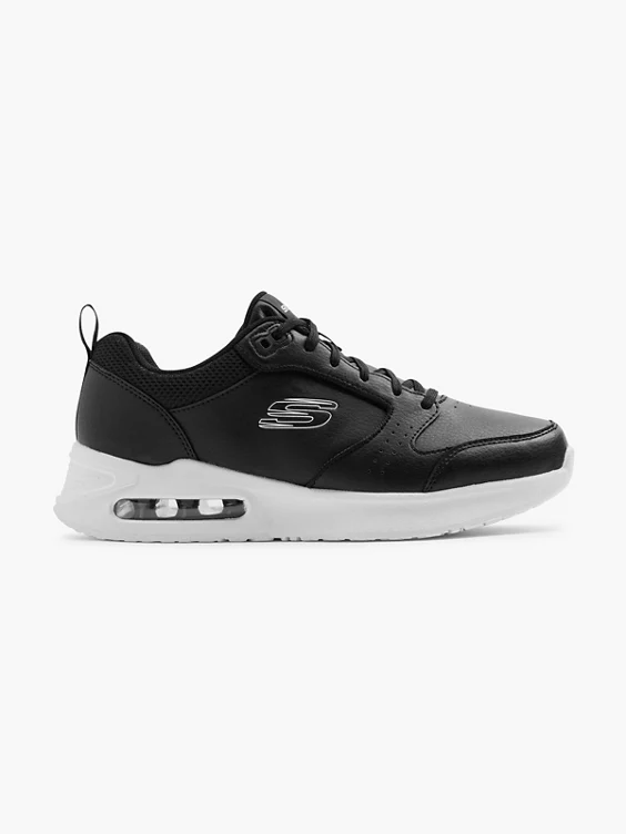 Skechers Zwarte Solitair 3 Skechers Zwarte Solitair