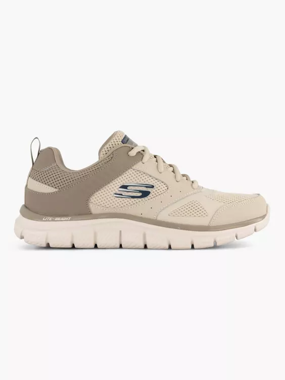 Skechers Beige Track- Syntac 3 Skechers Beige Track- Syntac