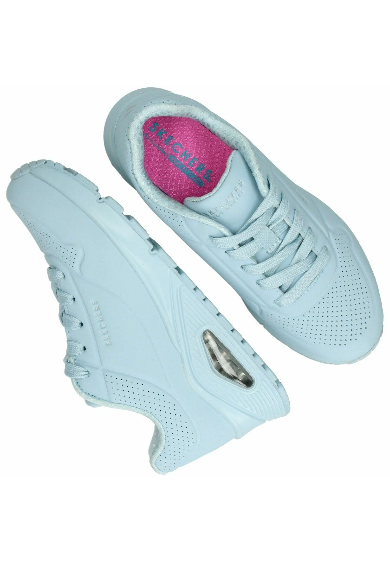 Skechers Uno Gen1 - Sneakers Laag - Light Blue 5 Skechers Uno Gen1 - Sneakers Laag - Light Blue - Afbeelding 3