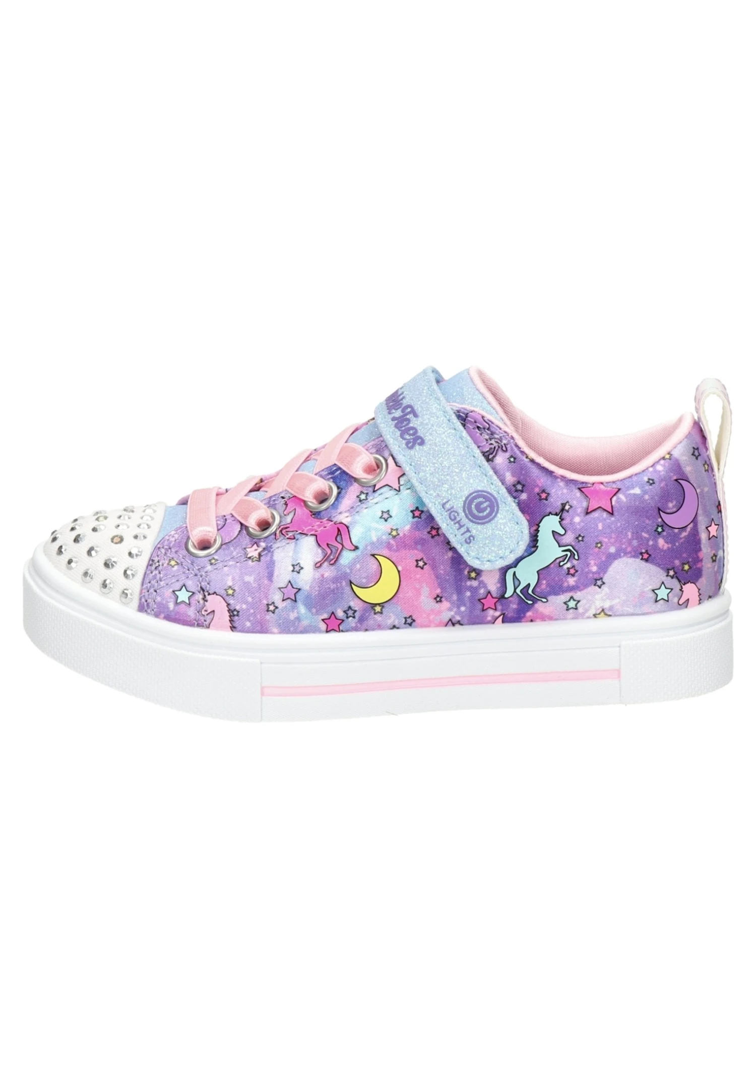 Skechers Twinkle Sparks - Sneakers Laag - Paars 3 Skechers Twinkle Sparks - Sneakers Laag - Paars