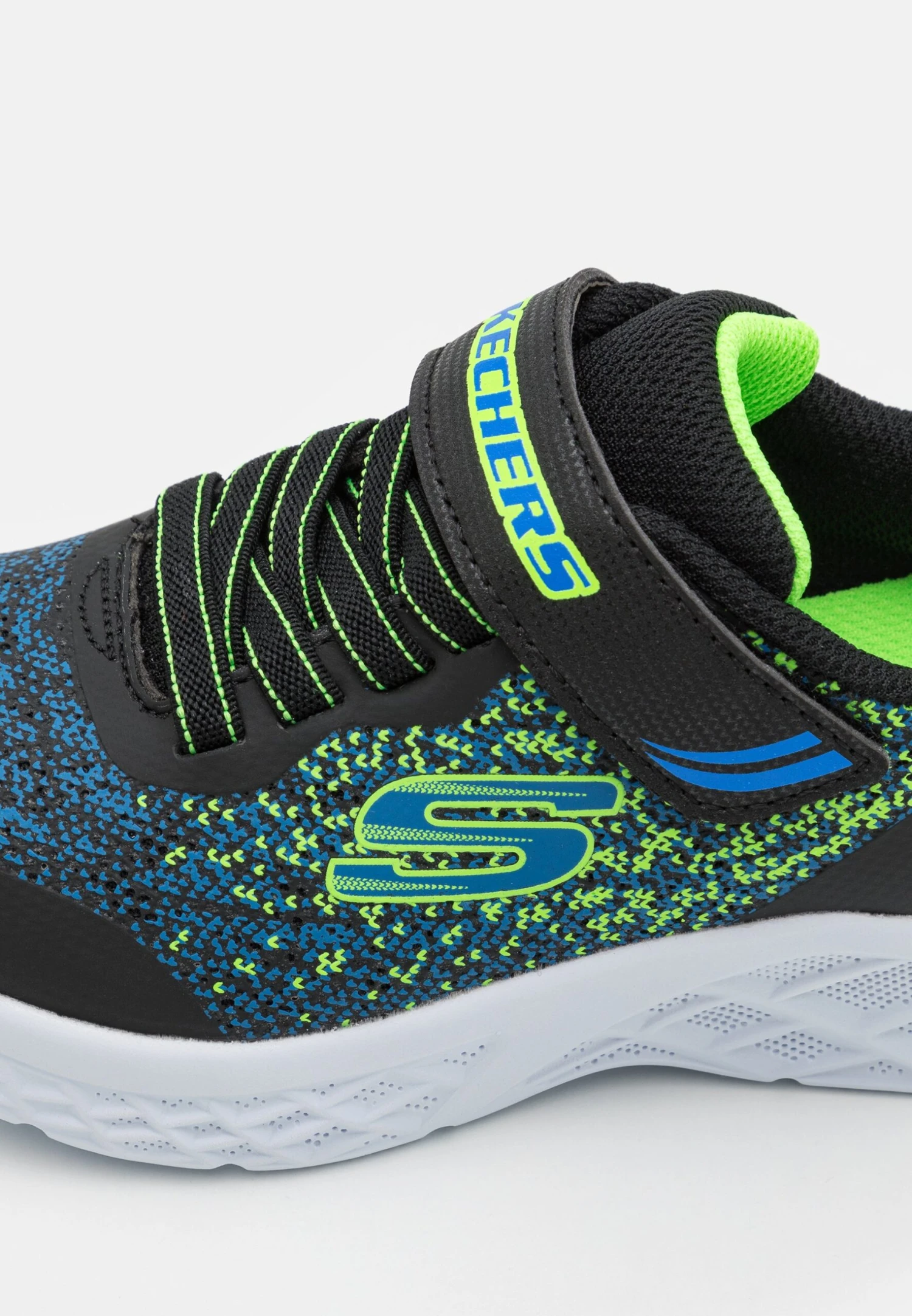 Skechers Microspec 2.0 - Sneakers Laag - Black/Blue/Lime 8 Skechers Microspec 2.0 - Sneakers Laag - Black/Blue/Lime - Afbeelding 6