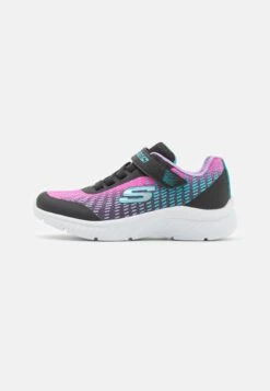 Skechers Microspec Plus - Sneakers Laag - Black/Multi-Coloured