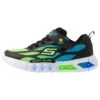 Skechers Flex-Glow - Sneakers Laag - Black/Blue/Lime -Skechers 2fa7ae7e3d1c4b509e34599e96f55044