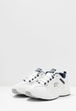 Skechers Oak Canyon - Sneakers Laag - White/Navy 10 Skechers Oak Canyon - Sneakers Laag - White/Navy -Skechers 30892877f9bc41059d77c0b13657ab78