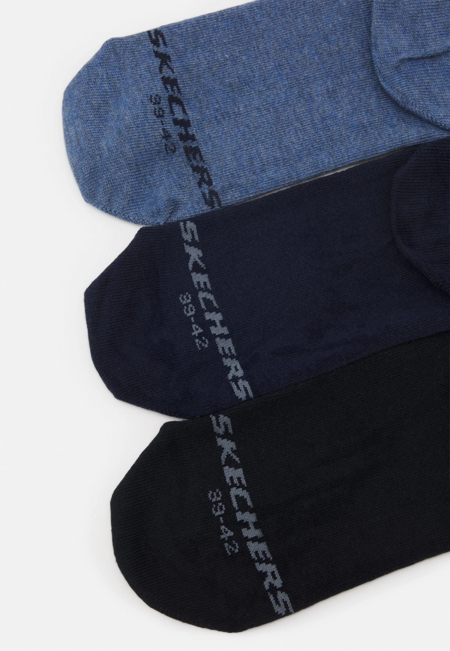 Skechers Online Women Basic Quarter 9 Pack - Sokken - Denim Melange 4 Skechers Online Women Basic Quarter 9 Pack - Sokken - Denim Melange - Afbeelding 2