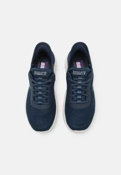 Go Walk Flex Slip In - Sportieve Wandelschoenen - Navy/White -Skechers 36de1ed633e34401a2f5ab333cb4c954