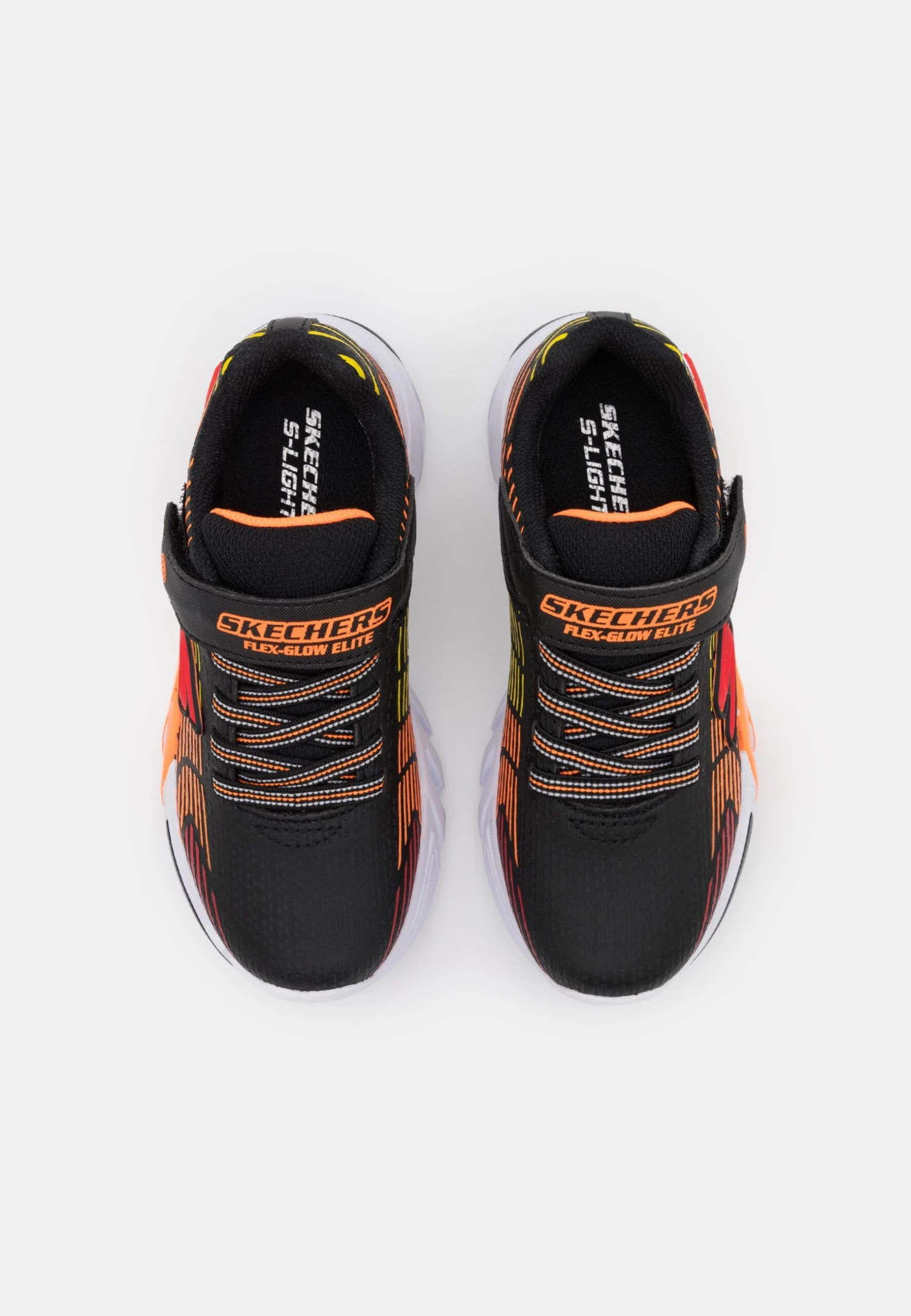 Skechers Flex-Glow Elite - Sneakers Laag - Black/Orange/Yellow/Red 6 Skechers Flex-Glow Elite - Sneakers Laag - Black/Orange/Yellow/Red - Afbeelding 4