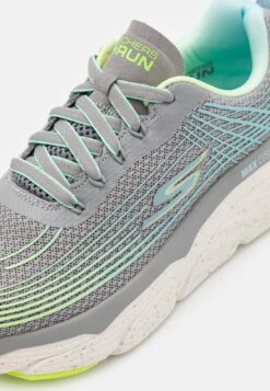 Max Cushioning Elite Lace Up - Hardloopschoenen Neutraal - Gray/Lime -Skechers 3e43f62c31904b1aa4053dfd8f506128