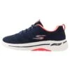 Go Walk Arch Fit Lace Up - Hardloopschoenen Neutraal - Navy/Coral -Skechers 406b689a0a4a4081839de47d15a60a17
