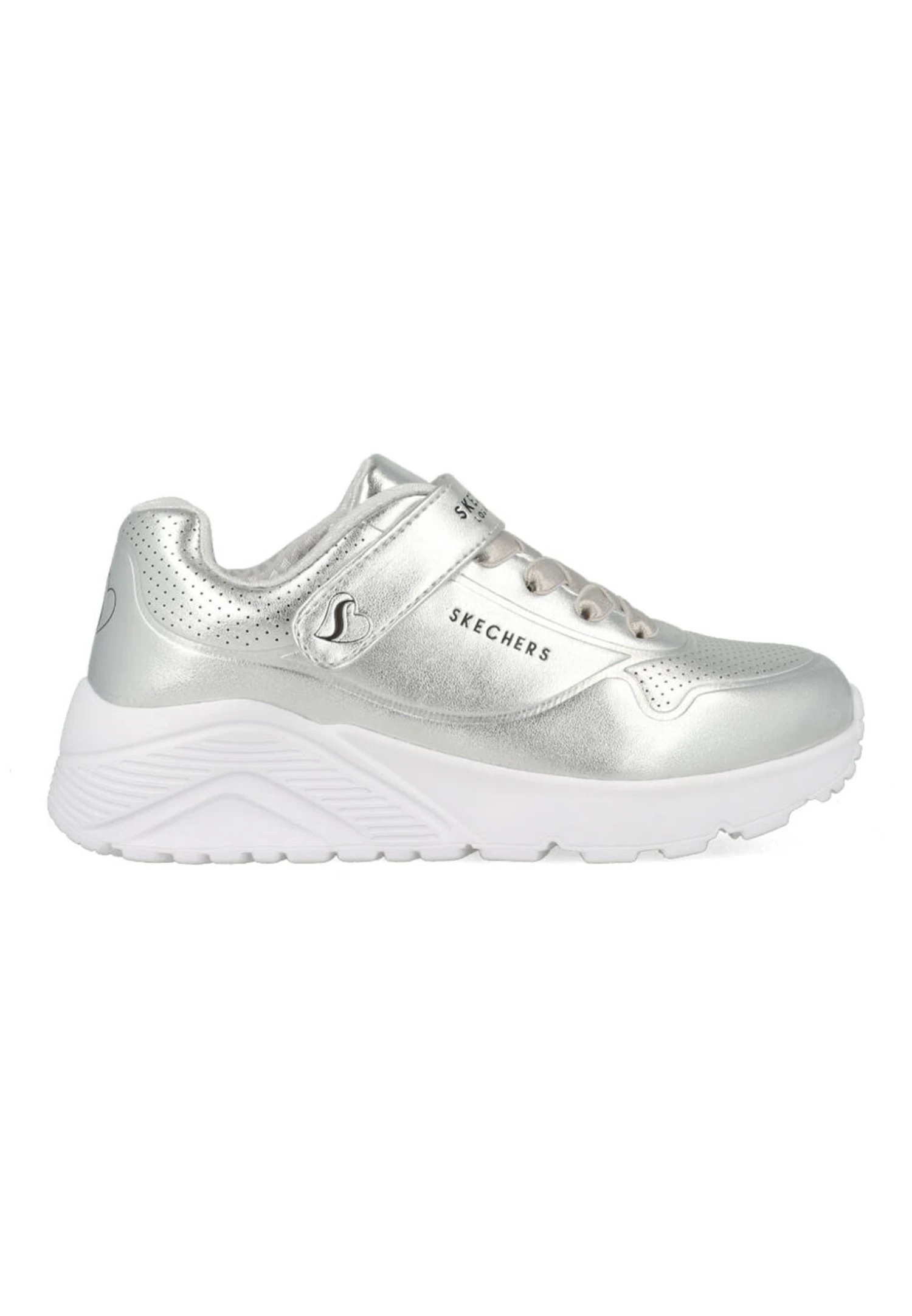 Skechers Uno Lite 310453L/Sil Silber-28 - Sneakers Laag - Silver 6 Skechers Uno Lite 310453L/Sil Silber-28 - Sneakers Laag - Silver - Afbeelding 4