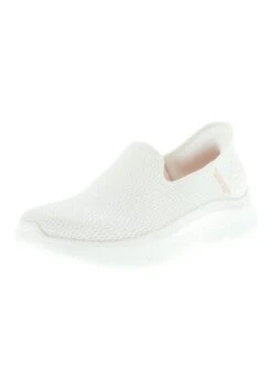 Go Walk Flex Slip In - Sportieve Wandelschoenen - Off White Textile/Trim -Skechers 4b6306e15bb64d44a726b05e1f1dcee7
