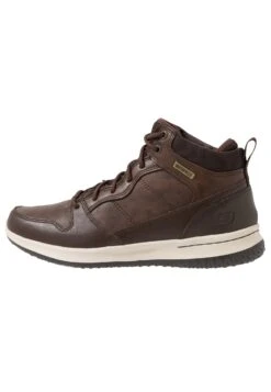 Skechers Delson - Sneakers Hoog - Chocolate