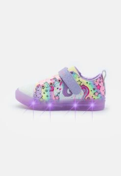 Skechers Twinkle Sparks Ice - Sneakers Laag - Lavender Textile/Multi Trim