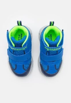 Skechers Exposed Sidewall Lights - Sneakers Hoog - Blue/Navy/Lime -Skechers 5e021c23c6cd4232a5640f8fcee034fa