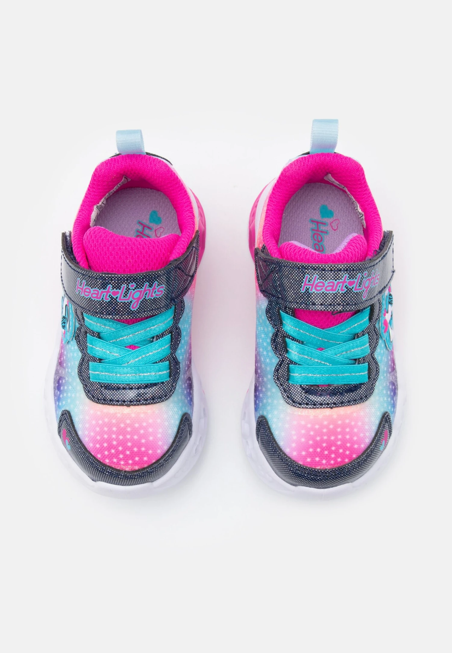 Skechers Flutter Heart Lights - Sneakers Laag - Navy/Multicolor 6 Skechers Flutter Heart Lights - Sneakers Laag - Navy/Multicolor - Afbeelding 4