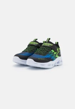 Skechers Vortex-Flash - Sneakers Laag - Black/Blue/Lime -Skechers 6008839c20ab4062bddffdf8dec00bb6
