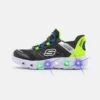Skechers Hypno Flash 2.0 Unisex - Sneakers Laag - Black/Lime/Blue/Silver -Skechers 605bdf84435a42d0a5e339069088e1fa